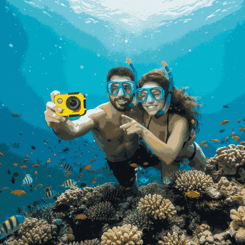 Câmera à Prova d'Água